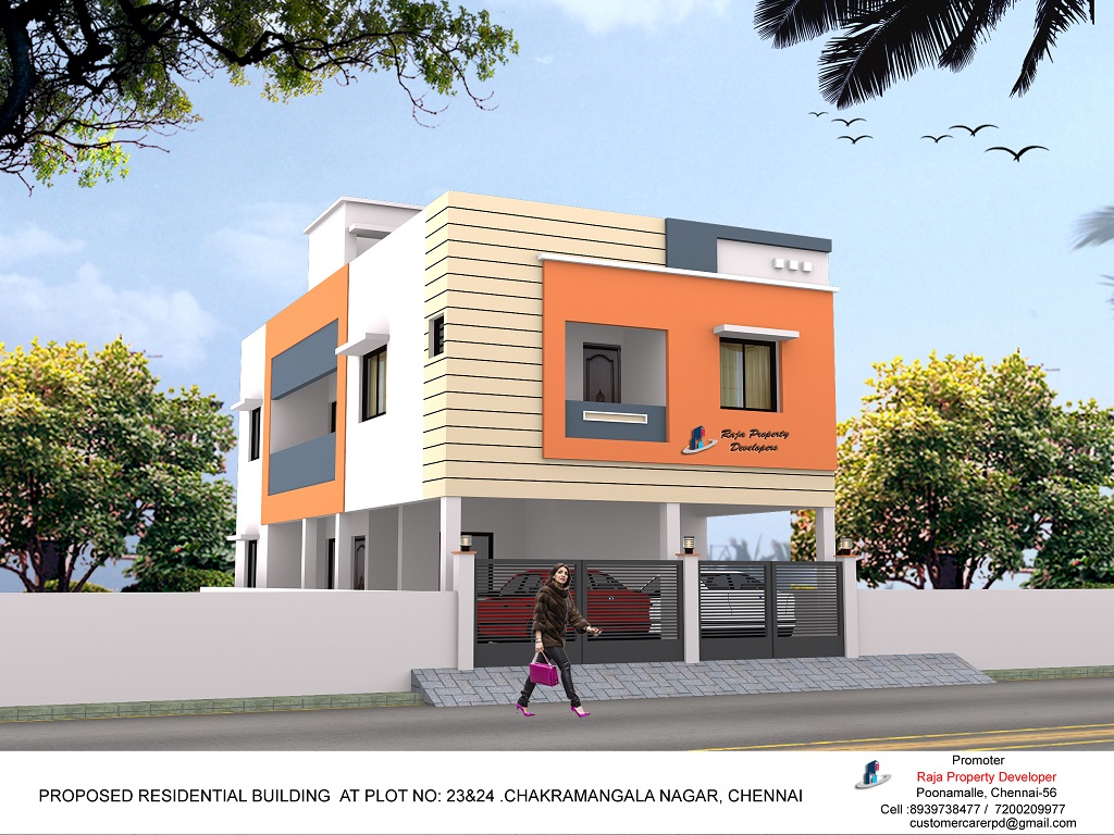 Chakramangala Nagar-23 TO 24 ELEVATION