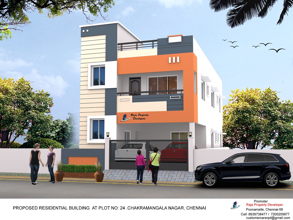 chakamangala nagar plot-24 ELEVATION